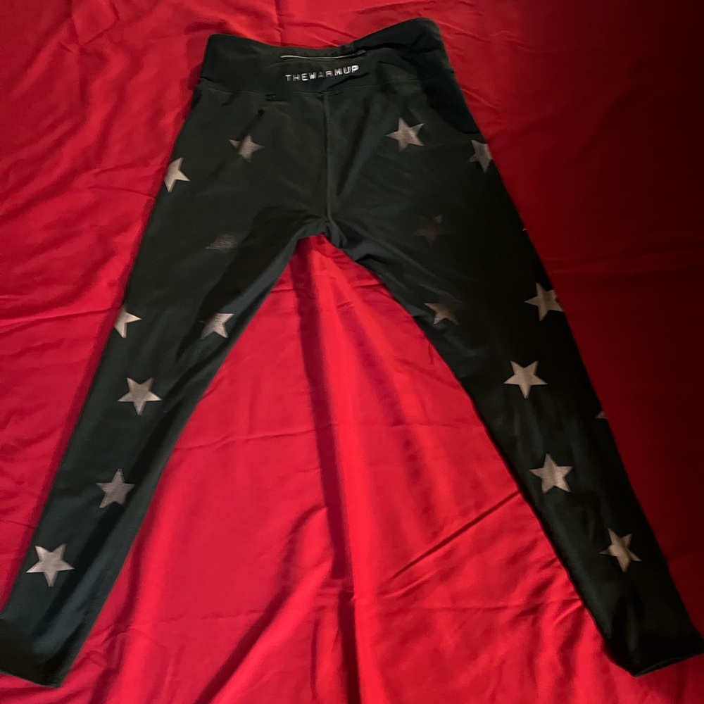 Jessica Simpson Black Star Leggings